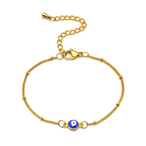 Wholesale Stainless Steel Evil Eye Women's Bracelet