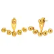 Wholesale Stainless Steel Beads Stud Earrings