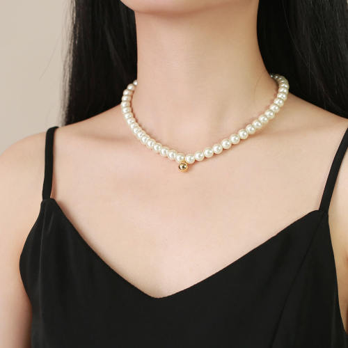 Wholesale Pearl & Copper Necklaces