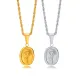 Wholesale Stainless Steel Unique Sunflower Rope Necklace