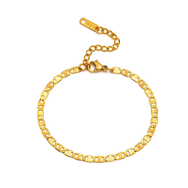 Wholesale Stainless Steel Thin Marina Chain Set