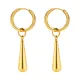 Wholesale Stainless Steel Teardrop Dangle Earrings