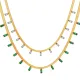 Wholesale Stainless Steel New Trendy Flat Snake Chain Necklace