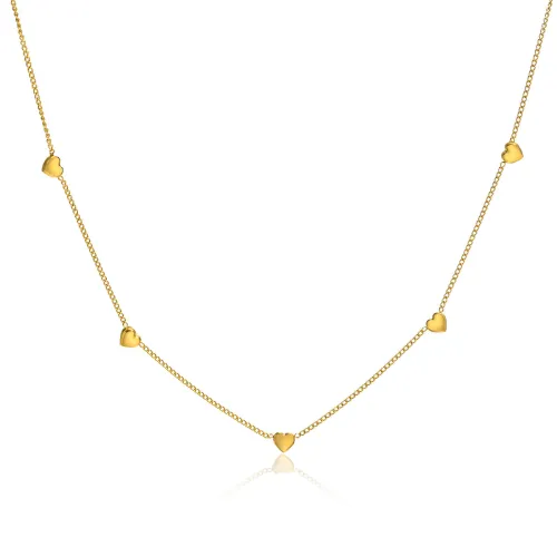 Wholesale Stainless Steel Necklace with Hearts
