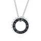 Wholesale Stainless Steel Roman Numeral Gear Pendant