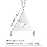Wholesale Stainless Steel Geometric Puzzle Pendant