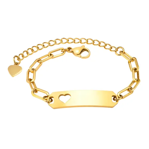Wholesale Stainless Steel Engraved Child ID Bracelet