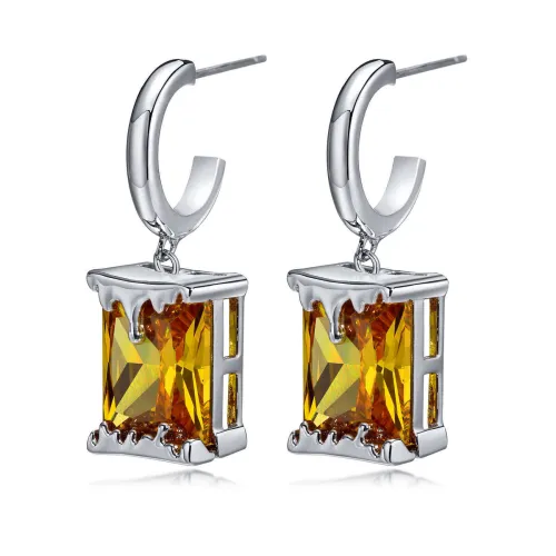 Wholesale Copper CZ Hoop Earrings