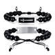 Wholesale Men Cross Tag Bead Bracelet