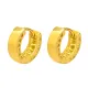 Wholesale Stainless Steel Hollow Heart Huggie Earrings