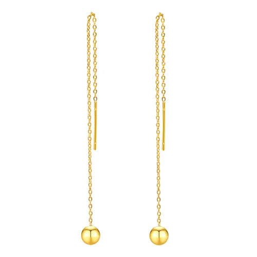 Wholesale Stainless Steel Chain Tassle Drop Earrings