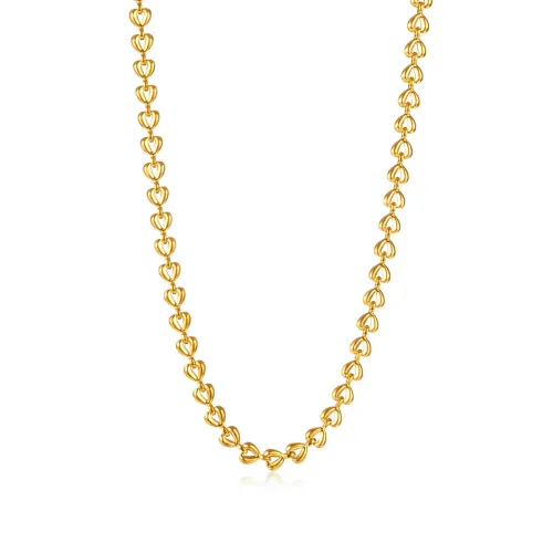 Wholesale Stainless Steel Elegant Heart Chain Necklace