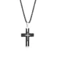 Wholesale Stainless Steel Totem Stacked Cross Necklace