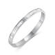 Wholesale Stainless Steel Shell Inlay Bangle