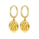 Wholesale Stainless Steel Turtle Hoop Earrings