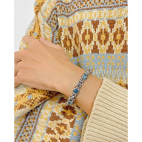 Wholesale Stainless Steel New Infinity Bead Bracelet