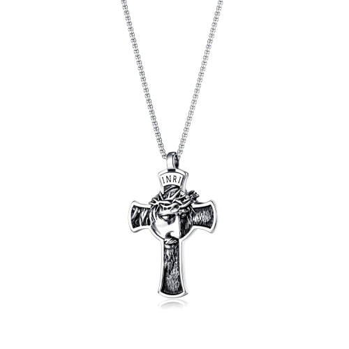 Wholesale Stainless Steel INRI Crucifix Cross Pendant