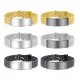 Wholesale Stainless Personalized Adjustable Unisex Silicone Bracelets
