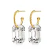 Wholesale Stainless Steel and Glass Earring