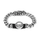 Wholesale Stainless Steel Vintage Men Skull Bracelet