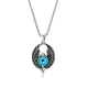 Wholesale Stainless Steel Wing Evil Eye Pendant