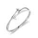 Wholesale Stainless Steel CZ Staggered Bangle