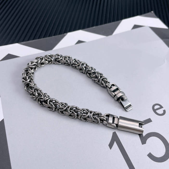 Wholesale Stainless Steel Infinite Knot Chain Bracelet