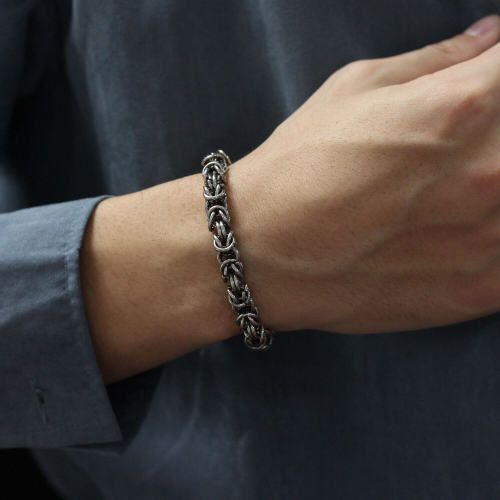 Wholesale Stainless Steel Infinite Knot Chain Bracelet