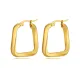 Wholeale Stainless Steel Möbius Hoop Earrings