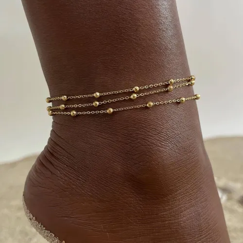 Wholesale Stainless Steel Various Styles of Anklets