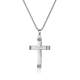 Wholesale Stainless Steel Cross Pendant with Crucifixion Pattern