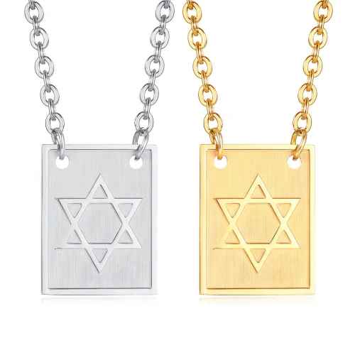 Wholesale Stainless Steel Six Star Pendant