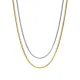 Wholesale Stainless Steel Round Snake Chain Necklace