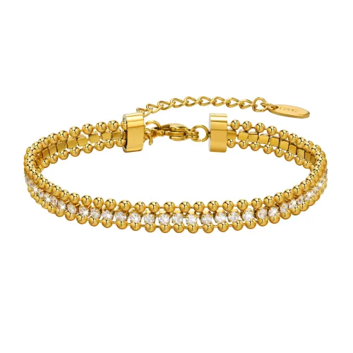 Wholesale Stainless Steel Sparkling Tennis Bracelet