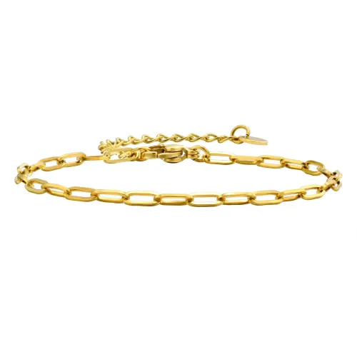 Wholesale Stainless Steel Paperclip Link Chain Bracelet