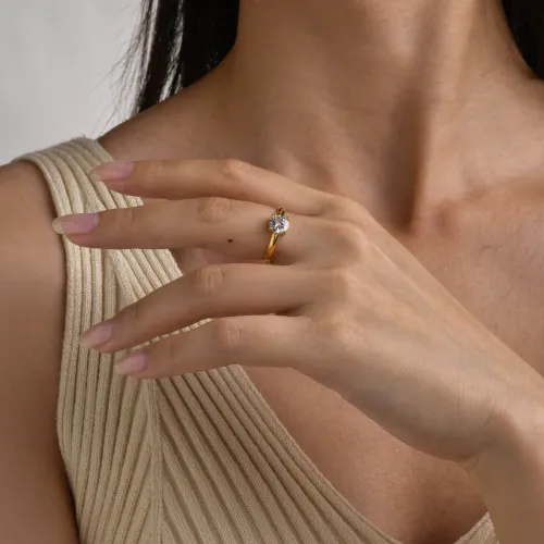 Wholesale Stainless Steel 8mm CZ Rings