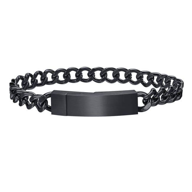 Wholesale Stainless Steel Men's Magnetic Clasp Bracelet