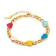 Wholesale Stainless Steel Colorful Love Bracelet