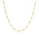 Wholesale Stainless Steel Gold Cross Link Chain Necklace