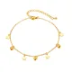 Wholesale Stainless Steel Pentagram Foot Chain