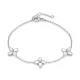 Wholesale Stainless Steel Pearl Clover Bracelet