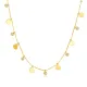 Wholesale Stainless Steel Multi-Heart Dangling Chain Necklace