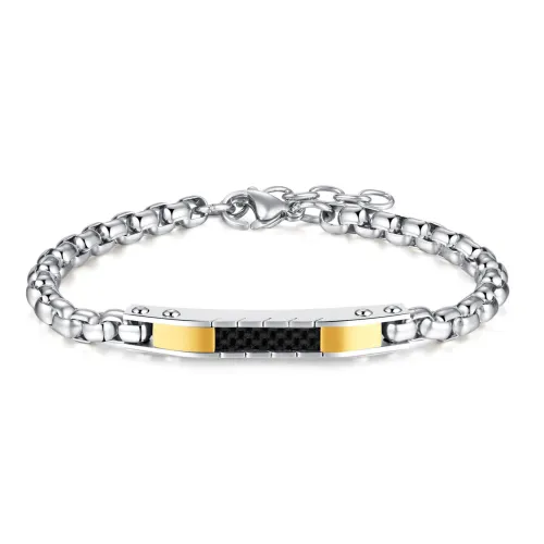 Wholesale Stainless Steel Box Chain Bracelet for Men