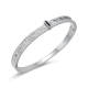 Wholesale Stainless Steel Hollow Roman Numeral Belt Bangle