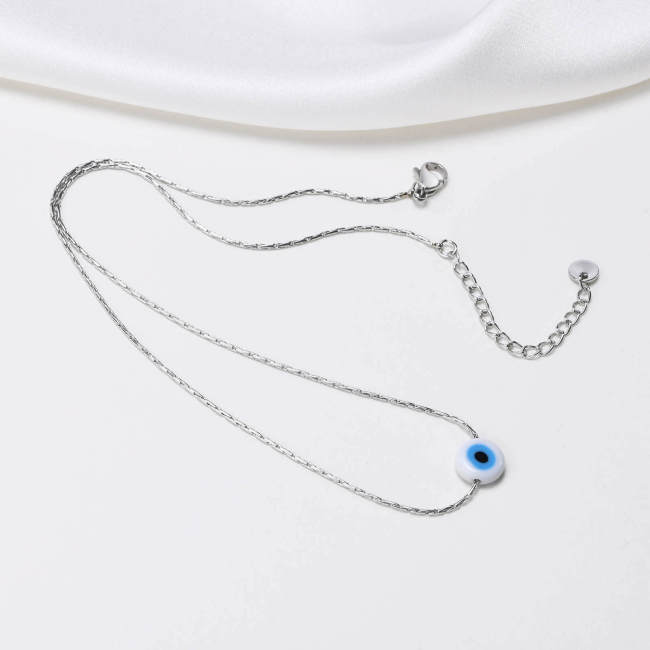 Wholesale Stainless Steel Devil's Eye Necklace