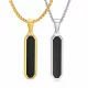 Wholesale Stainless Steel Men Geometric Shape Pendant