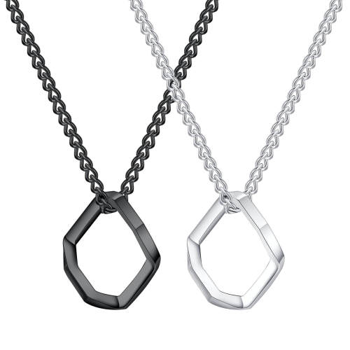 Wholesale Stainless Steel Mobius Circle Pendant