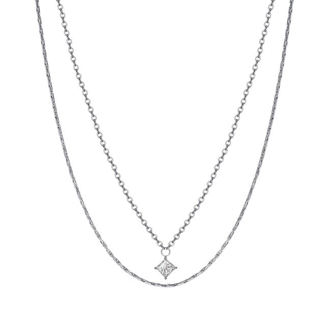 Wholesale Stainless Steel Rounded Cardano Chain Necklace