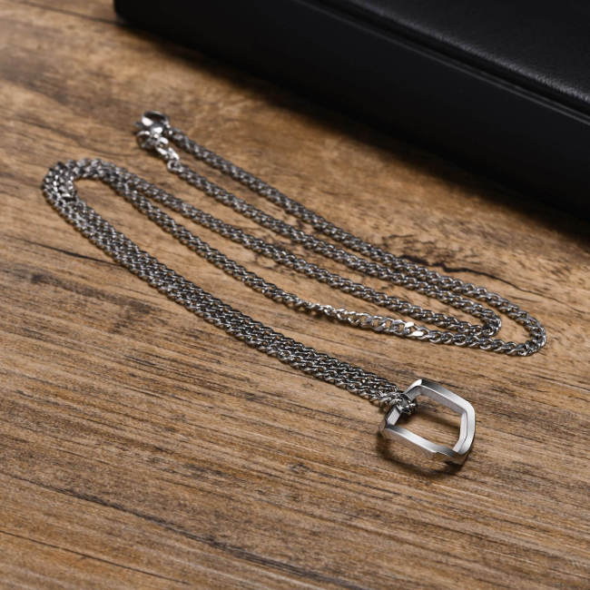 Wholesale Stainless Steel Mobius Circle Pendant