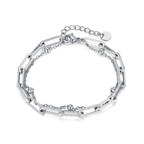 Wholesale Stainless Steel Chunky Paperclip Bracelet